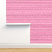 Pink Snowflakes and Greyhounds Stripes - width - 