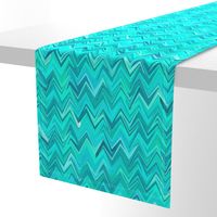 aquamarine zigzag