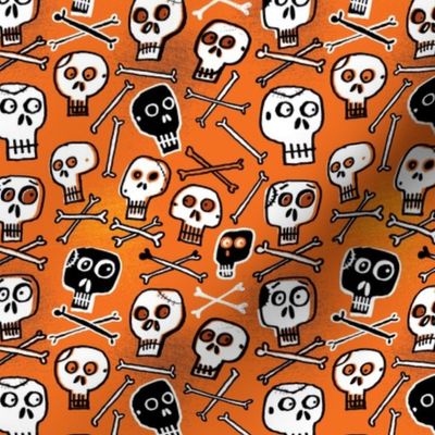 Skulls (orange)