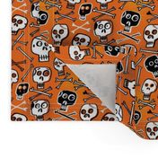 Skulls (orange)