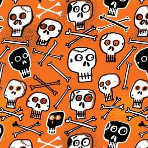 Skulls (orange)