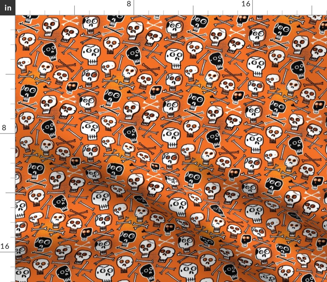 Skulls (orange)