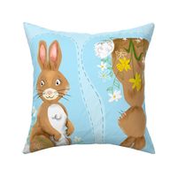 Plush Rabbit Pillow
