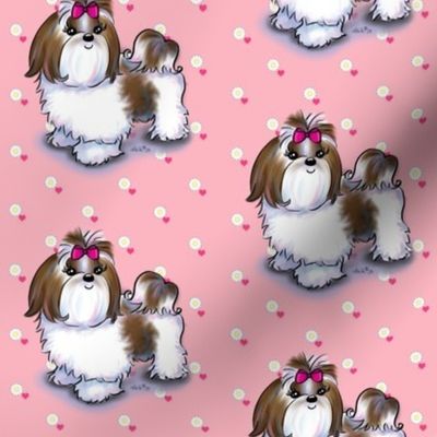 ShihTzu Beaty Pink