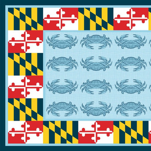 Maryland Crab Scarf