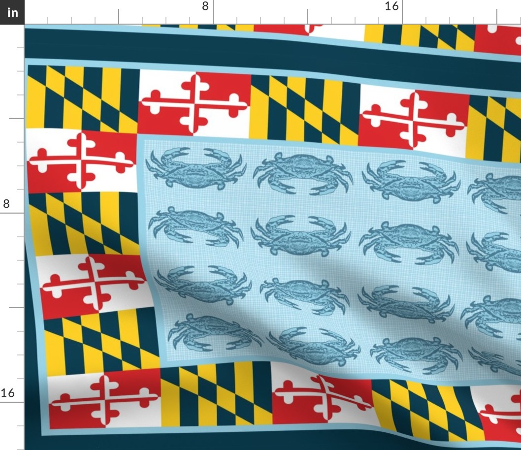 Maryland Crab Scarf