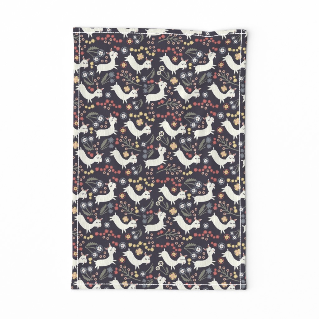 Goats Frolic (navy)