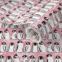 baby ice penguins pink