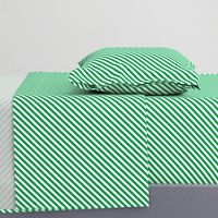 Diagonal Stripe Custom-Brooke Green