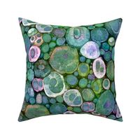 Geode Treasures - Mossy Green