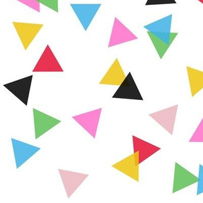 Triangle Confetti Transparent