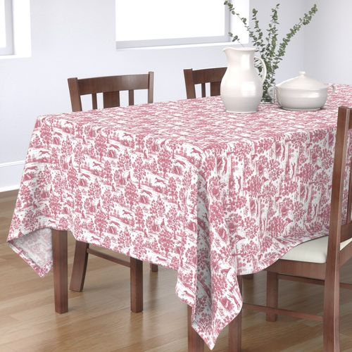 Dark Pink Greyhound Toile