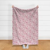 Dark Pink Greyhound Toile