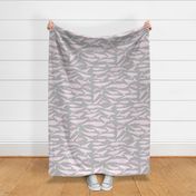 Whale shade of grey and pink, gingham style!