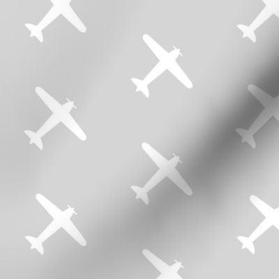 Grey Airplane