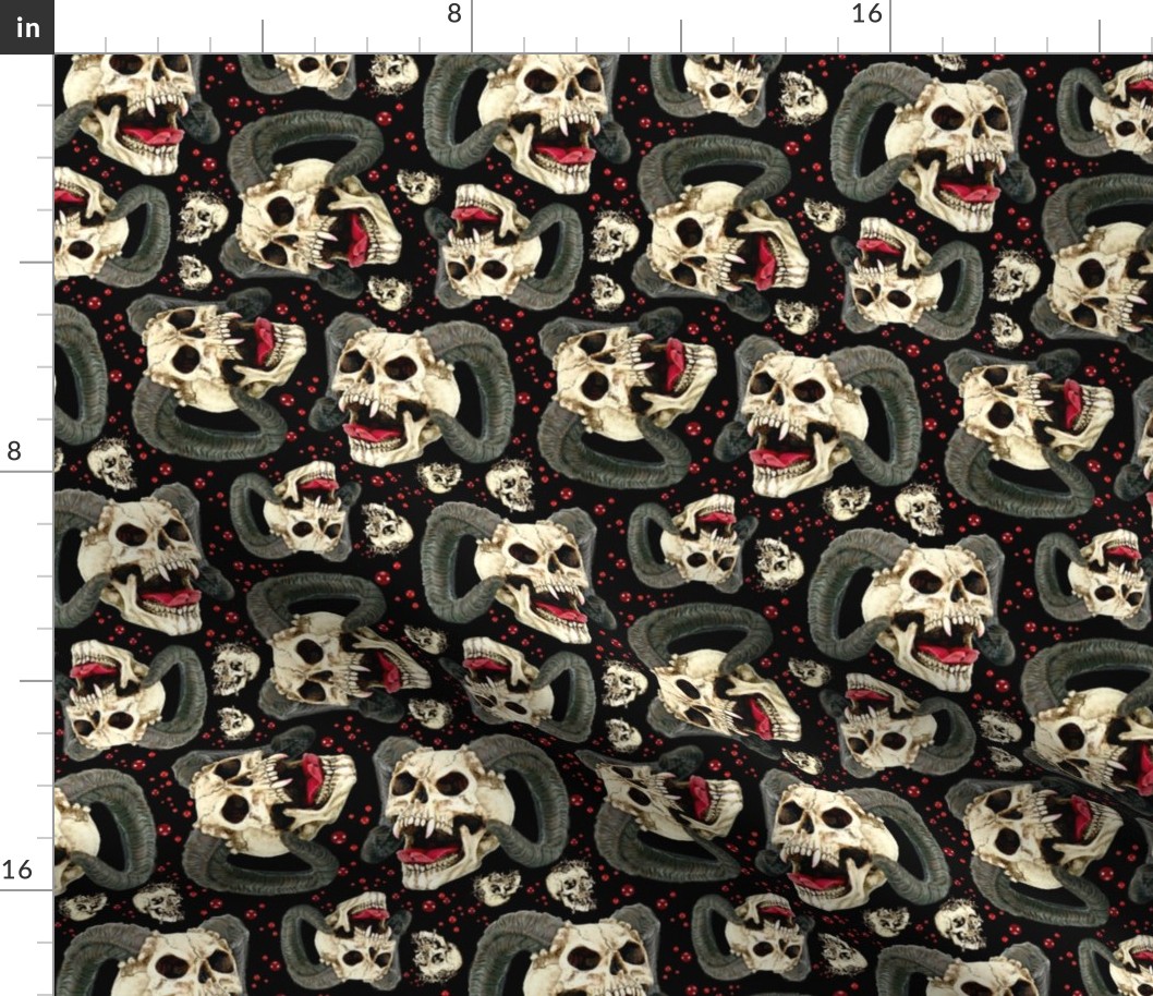 Ditzy Demon Skulls