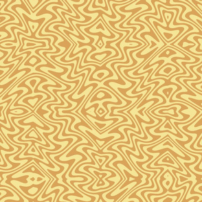 butterfly swirl in spring golds