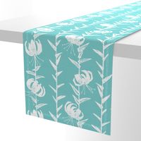 Lily Stripe Turquoise