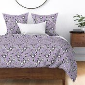 Retro Paisley Pattern Purple