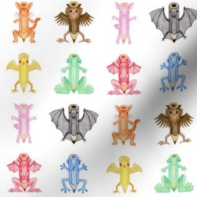 03140109 © pencil crayon critters