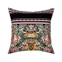 Day Of The Dead Lumbar pillow topper