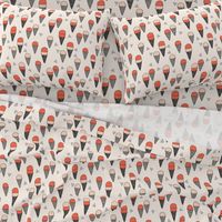 ice cream // ice cream cone sweet summer tropical sweets fabric