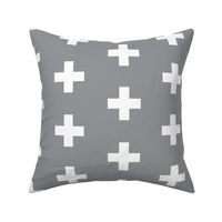 Grey Crosses - Grey Plus Signs