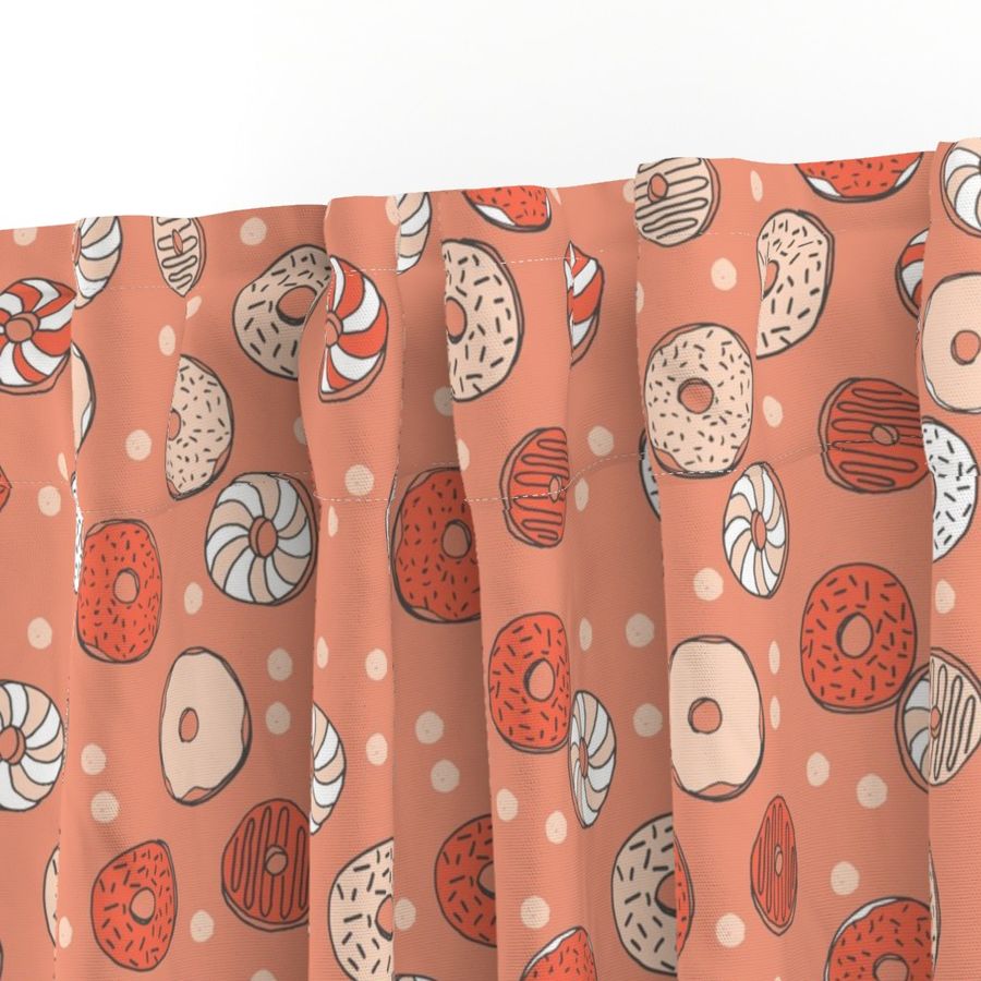 donut // sweets doughnuts bakery sweets food illustration fabric