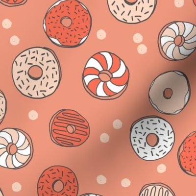 donut // sweets doughnuts bakery sweets food illustration fabric