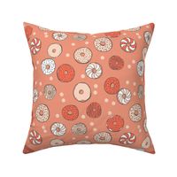 donut // sweets doughnuts bakery sweets food illustration fabric