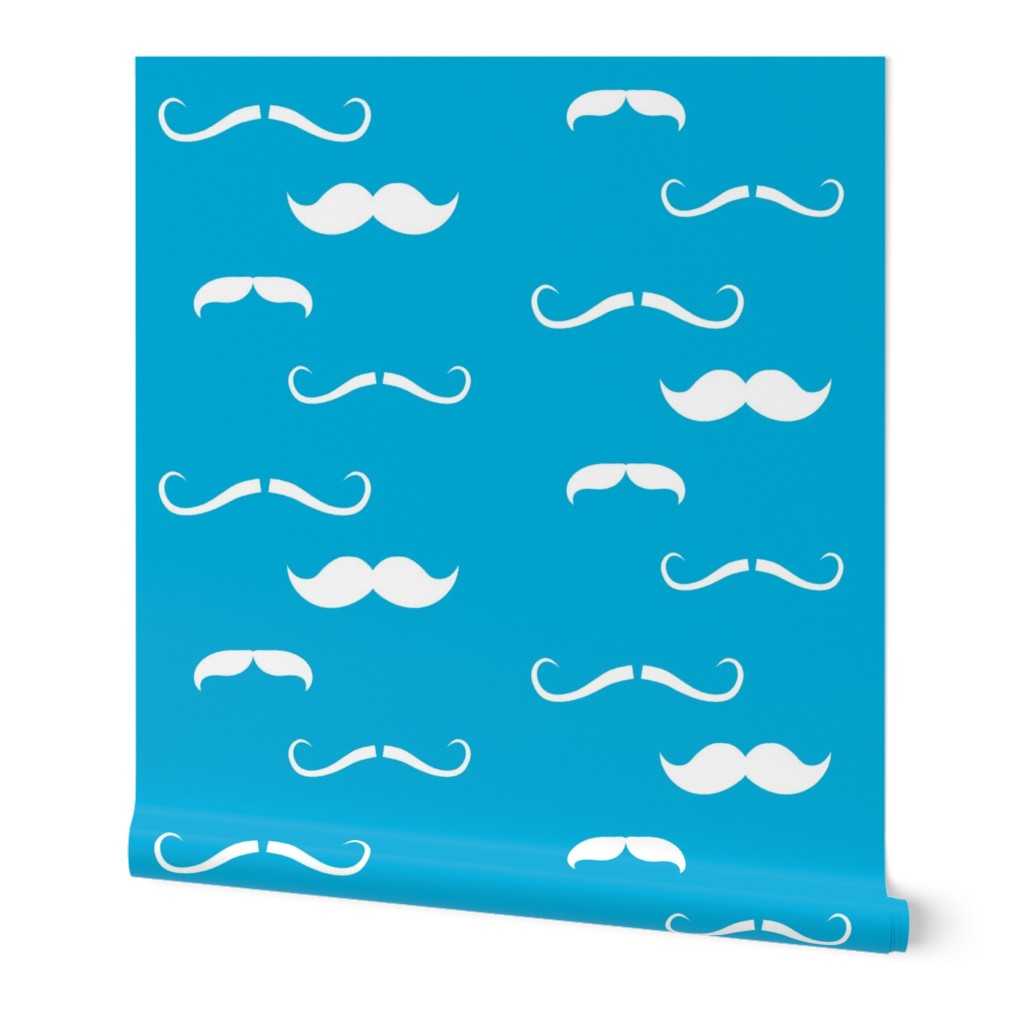 Blue Mustaches