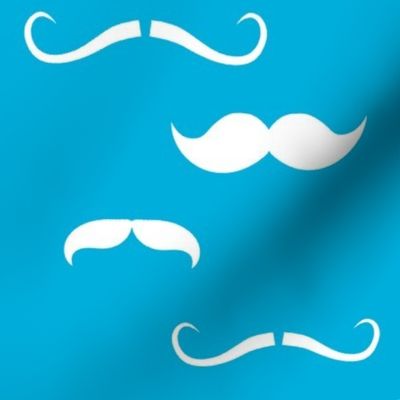 Blue Mustaches