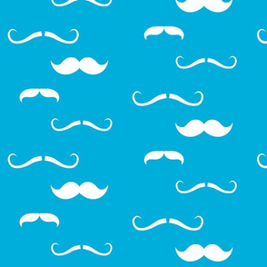 Blue Mustaches