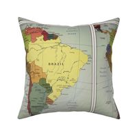 south america map, FQ