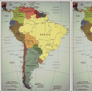 south america map, FQ