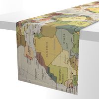 42" Africa map, yard