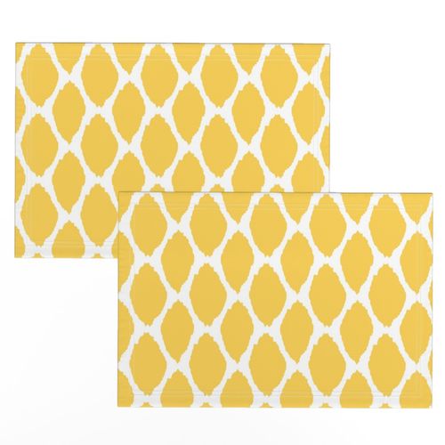 Lemon Oval Ikat II