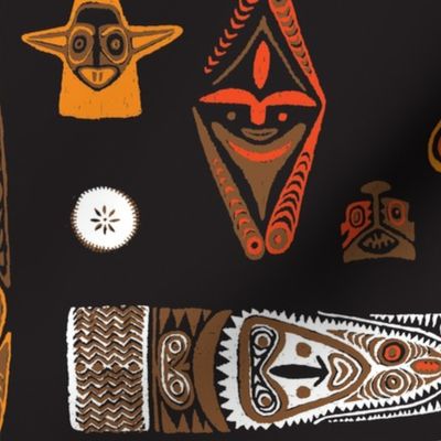 New Guinea Masks 1d