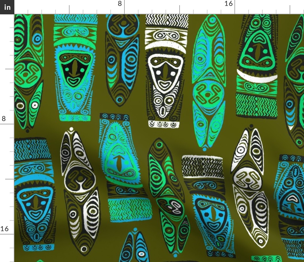 New Guinea Masks 2c