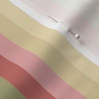 Faded Rose Palette Stripes