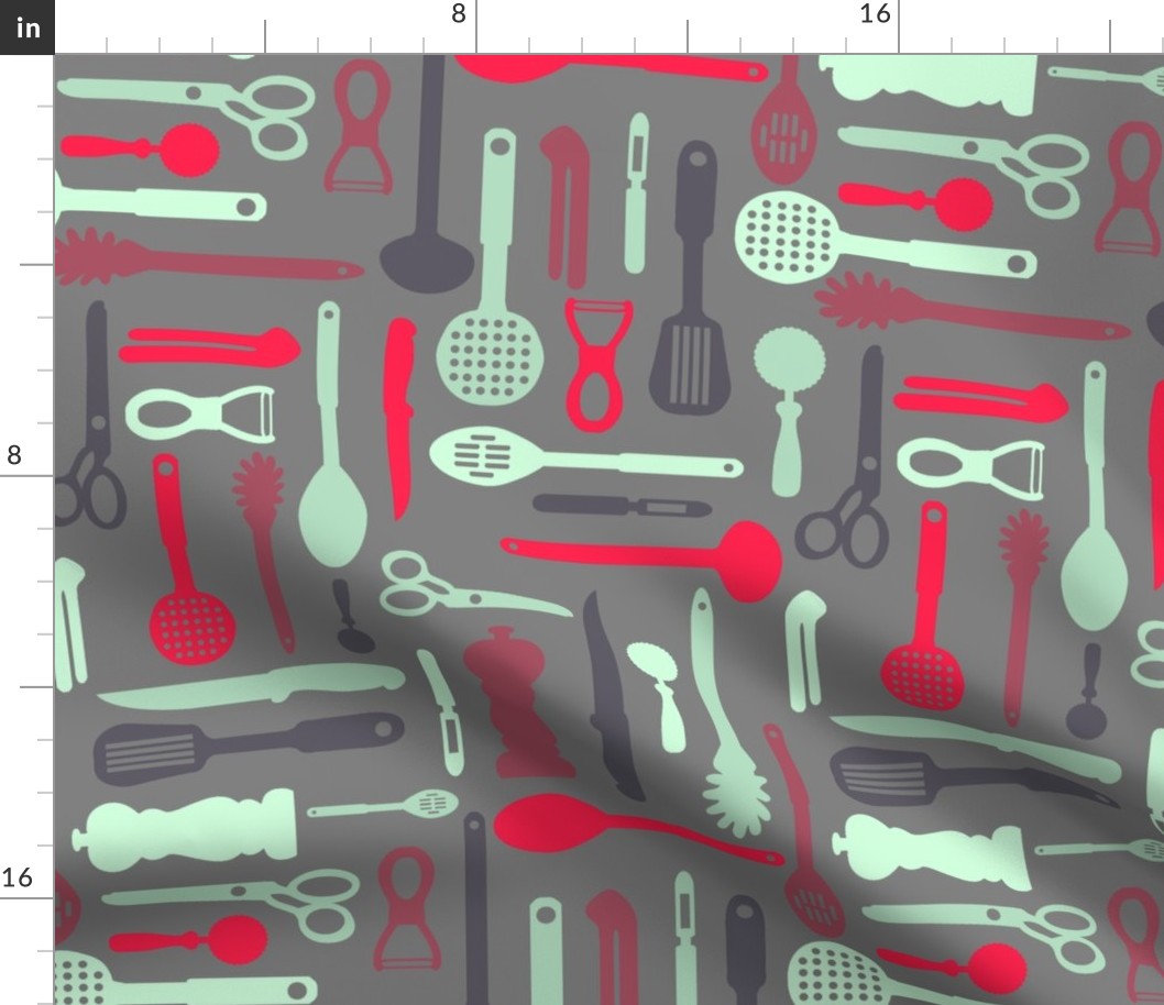 Utensils Spoonflower Contest