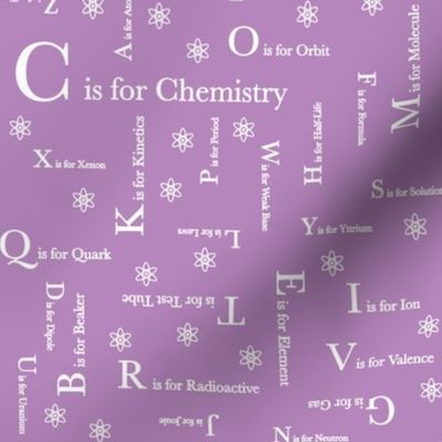 C is for Chemistry (Purple)