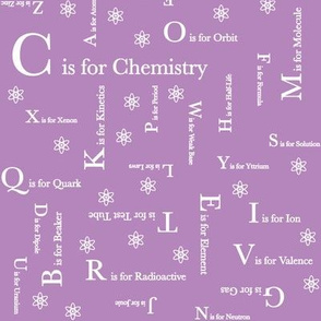 C is for Chemistry (Purple)