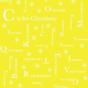 C is for Chemistry (Yellow)