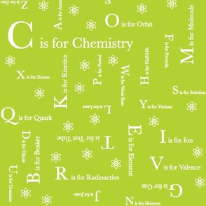 C is for Chemistry (Lime Green)