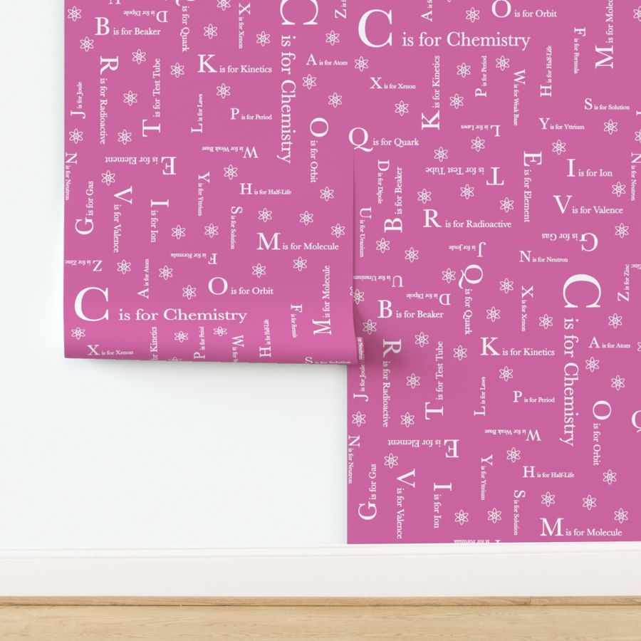 C is for Chemistry (Pink)