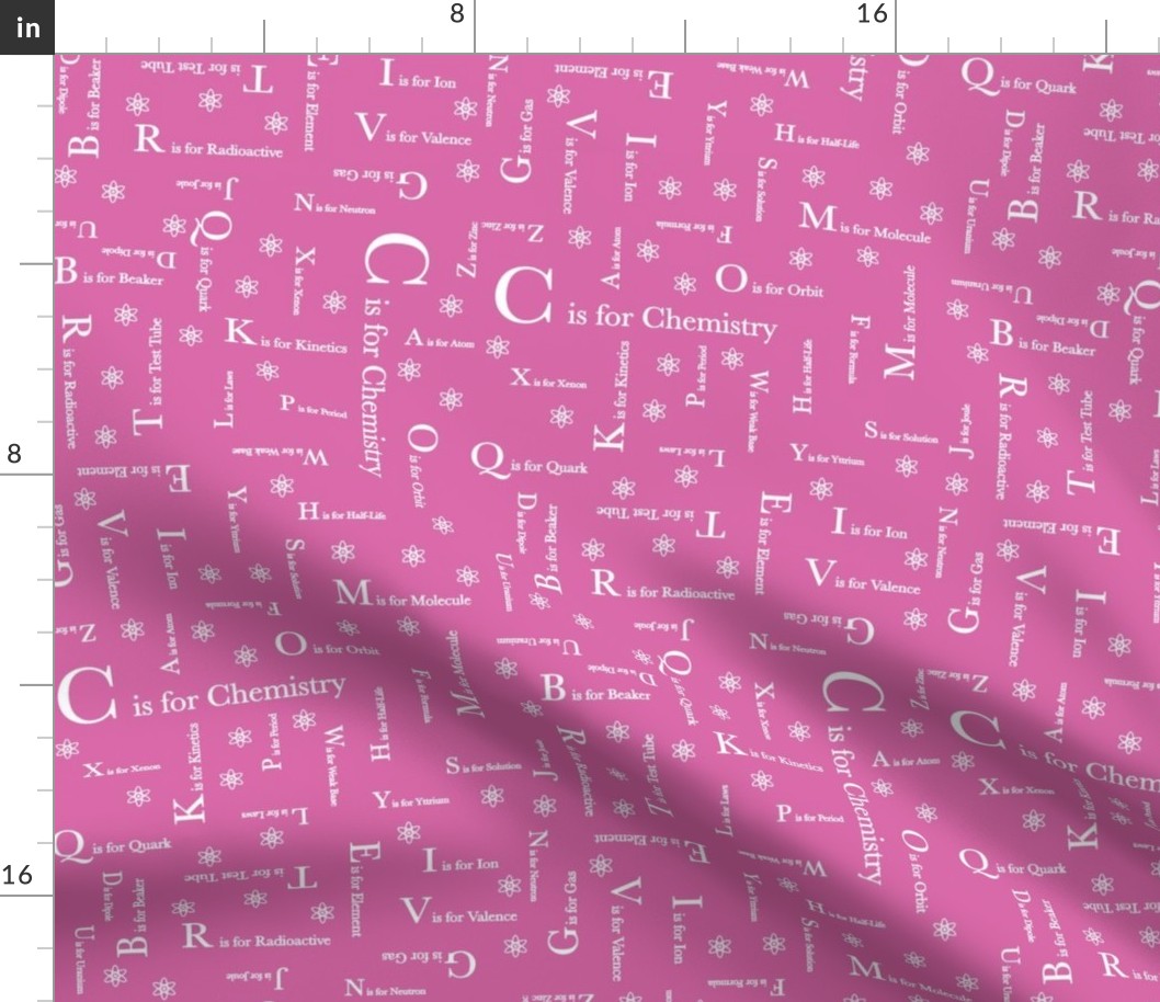 C is for Chemistry (Pink)