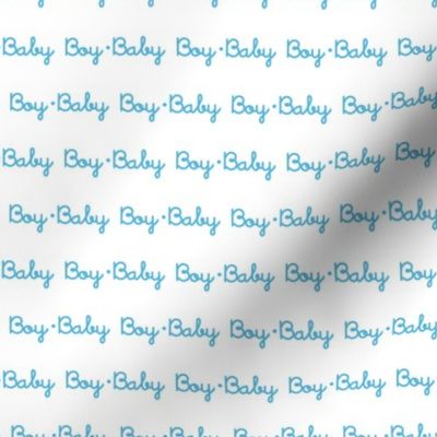 Baby Boy Stripe (White)