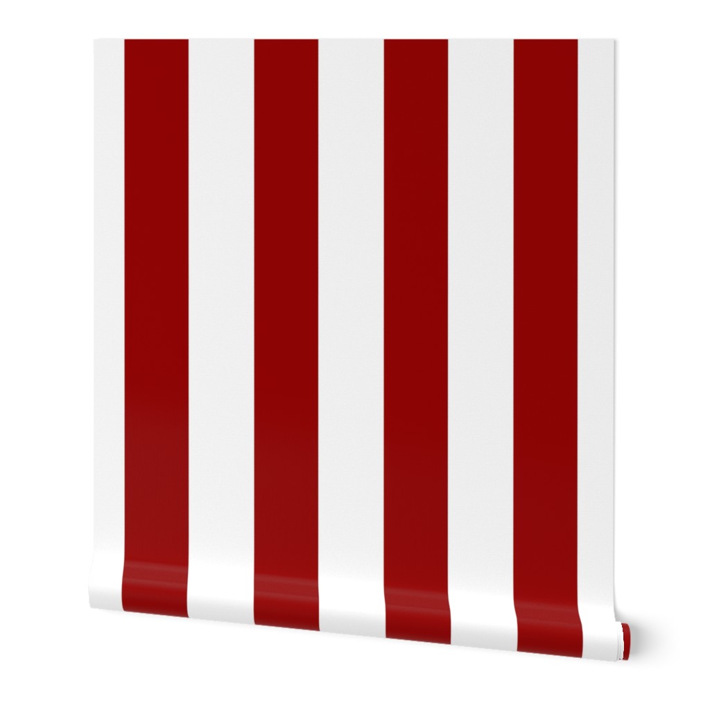 Large Vertical Red Stripe