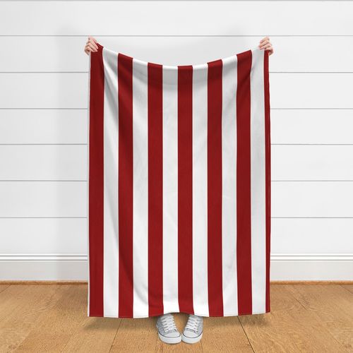 Large Vertical Red Stripe